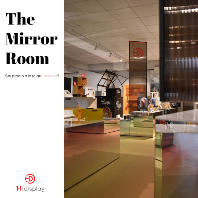 In the Mirror Room we do not just present our projects, but this it is a place where you can be inspired by unique designs and innovative materials. 

_______
#brugnottogroup #hidisplay #showroom #newshowroom #showroomdesign #branding #brandimage #productdesign #productdisplay #madeinitaly #italiandesign #designitaliano #multimaterialproject #inspirationdesign